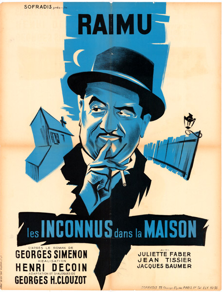 Affiche - INCONNUS DANS LA MAISON (les) - 60x80cm