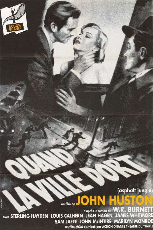 Affiche - QUAND LA VILLE DORT - Ressortie 80x120cm