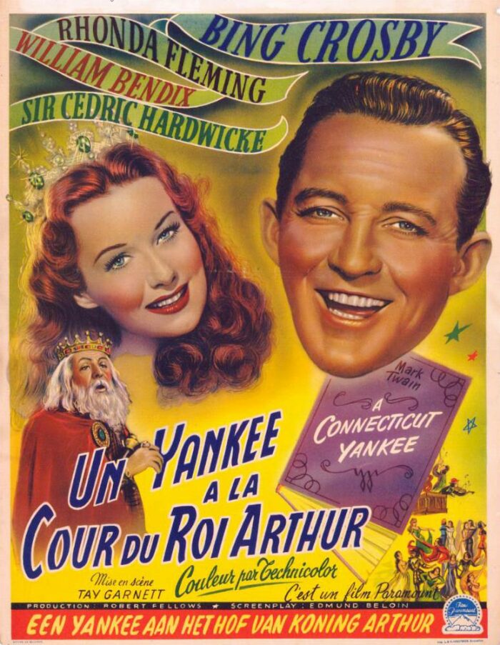 Affiche - UN YANKEE A LA COUR DU ROI ARTHUR - 36x56cm