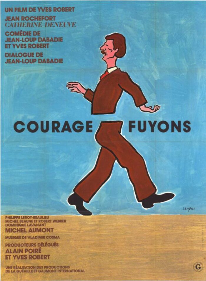 Affiche - COURAGE FUYONS - 120x160cm