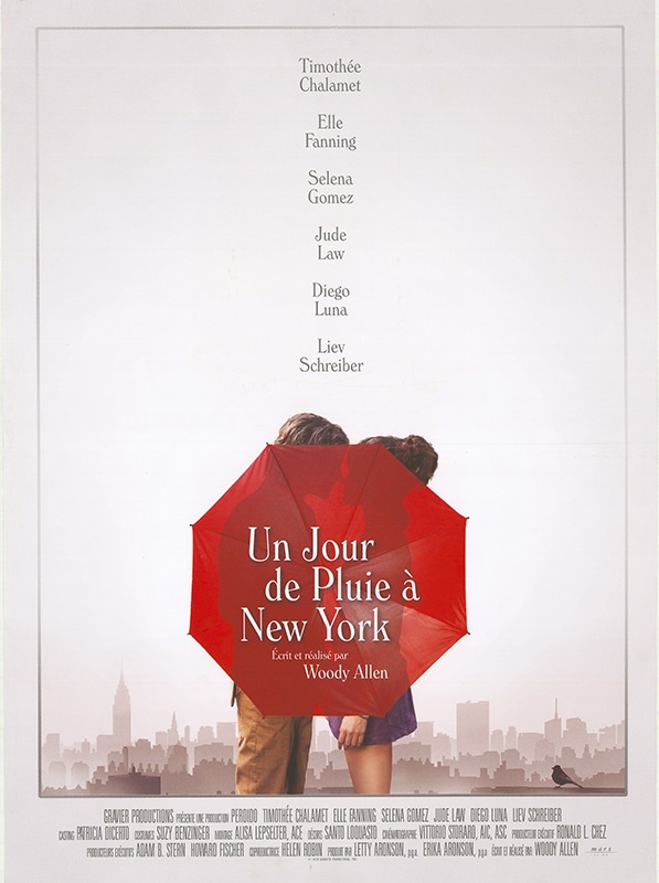 Affiche - UN JOUR DE PLUIE A NEW-YORK - 40x55cm