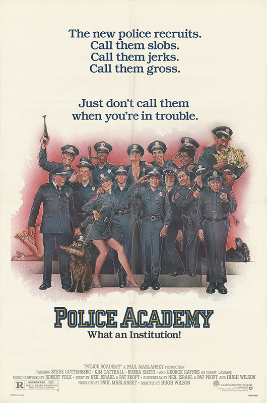 Affiche - POLICE ACADEMY - 70x105cm