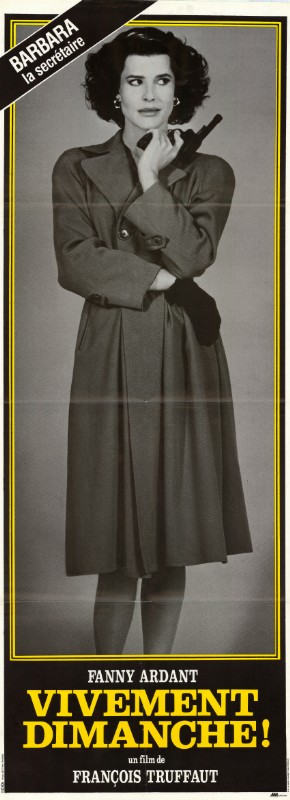 Affiche - VIVEMENT DIMANCHE - 60x160cm