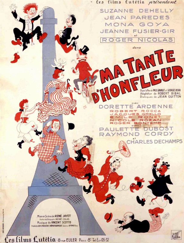 Affiche - MA TANTE D'HONFLEUR - 120x160cm