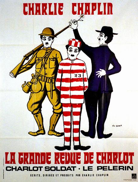 Affiche - GRANDE REVUE DE CHARLOT (la) - 120x160cm