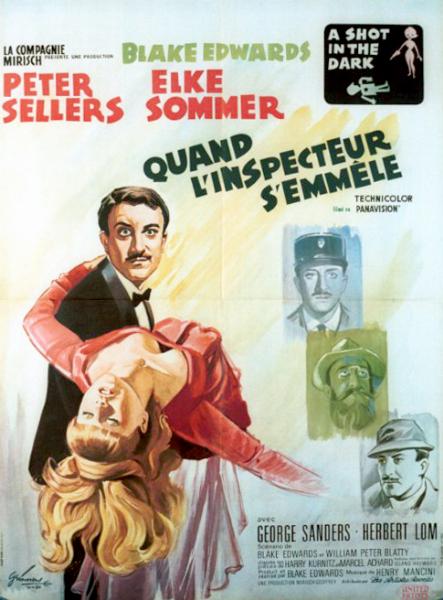 Affiche - QUAND L'INSPECTEUR S'EMMELE - 60x80cm