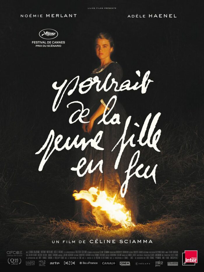 Affiche - PORTRAIT DE LA JEUNE FILLE EN FEU - 120x160cm