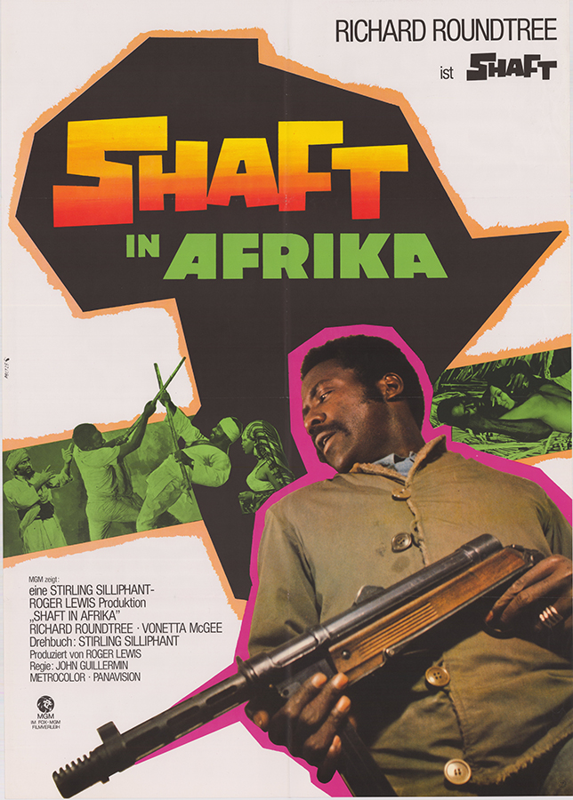 Affiche - SHAFT CONTRE LES TRAFIQUANTS D'HOMMES - 60x80cm