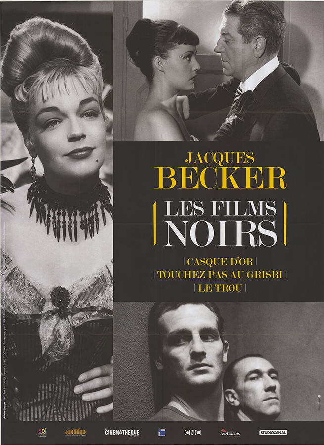 Affiche - JACQUES BECKER, LES FILMS NOIRS - 120x160cm