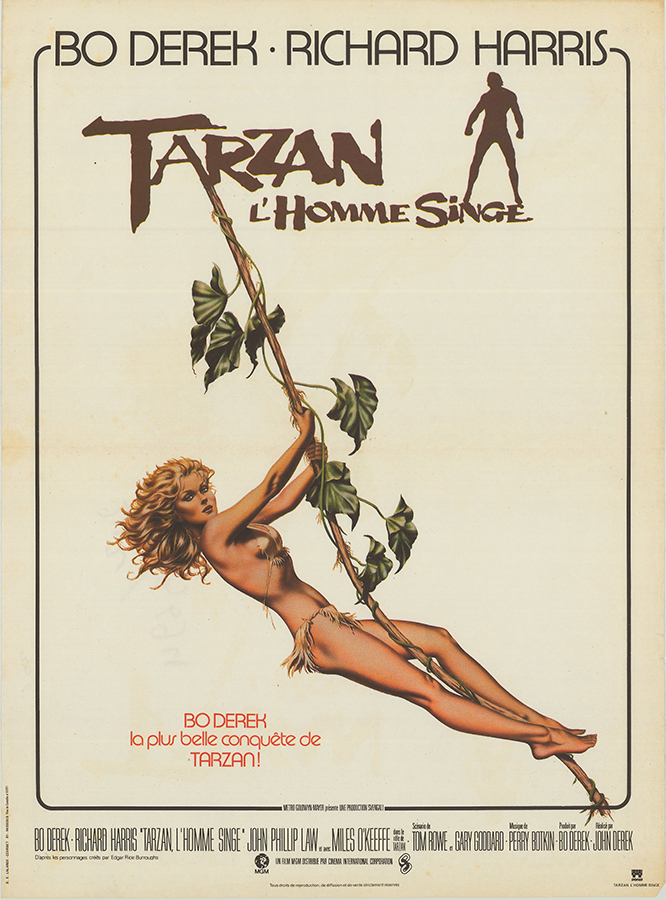 Affiche - TARZAN L'HOMME SINGE - 40x55cm