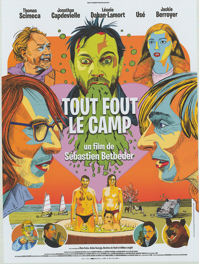 Affiche - TOUT FOUT LE CAMP - 40x55cm