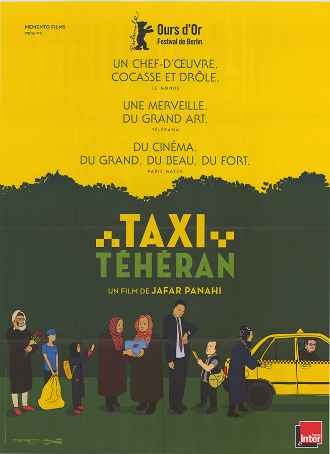Affiche - TAXI TEHERAN - 120x160cm
