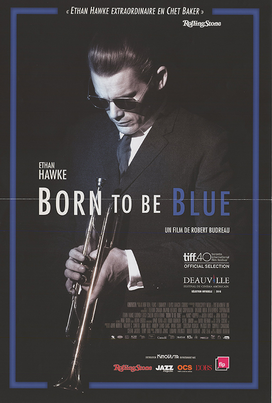 Affiche - BORN TO BE BLUE - 40x55cm