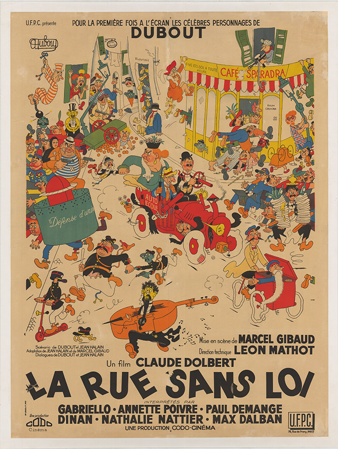 Affiche - RUE SANS LOI (la) - 120x160cm