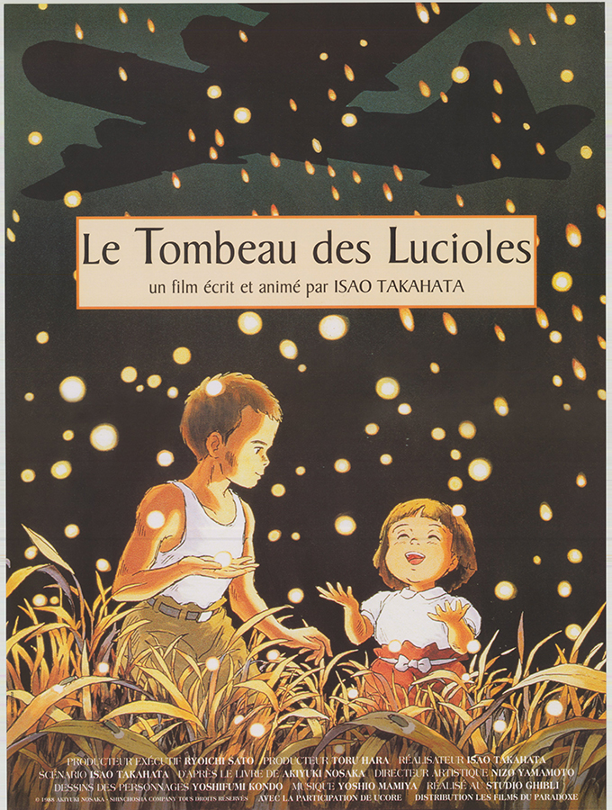 Affiche - TOMBEAU DES LUCIOLES (le) - 40x55cm
