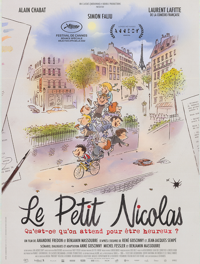 Affiche - PETIT NICOLAS : QU'EST-CE QU'ON ATTEND… - 40x55cm