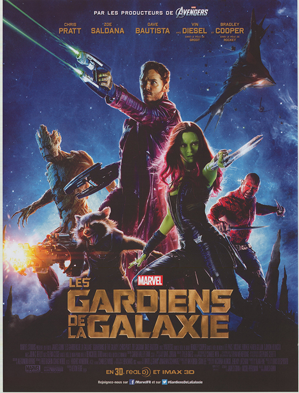 Affiche - GARDIENS DE LA GALAXIE (les) - 40x55cm