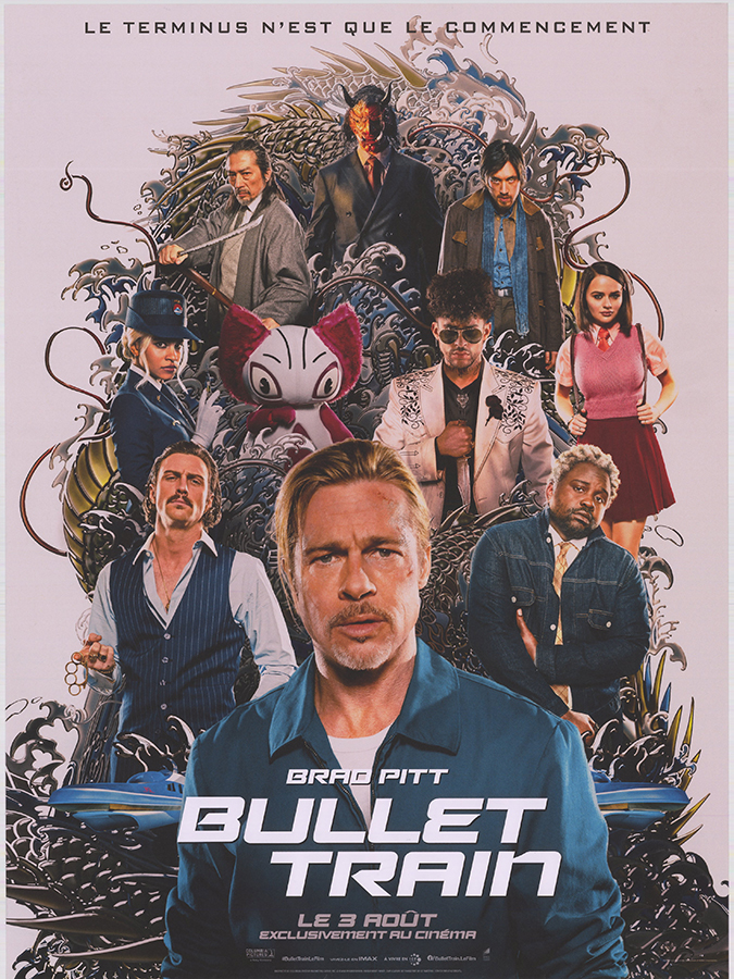 Affiche - BULLET TRAIN - 40x55cm