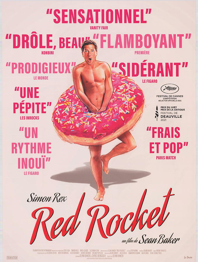 Affiche - RED ROCKET - 40x55cm