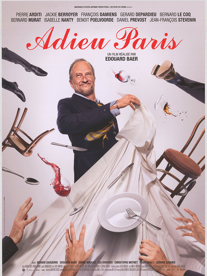 Affiche - ADIEU PARIS - 40x55cm