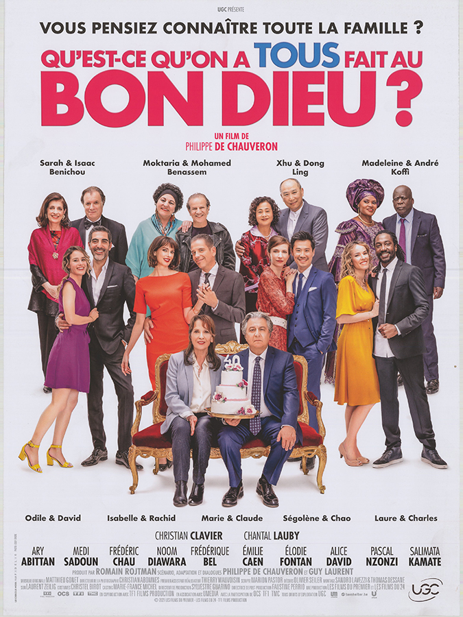 Affiche - QU'EST-CE QU'ON A TOUS FAIT AU BON DIEU ? - 40x55cm