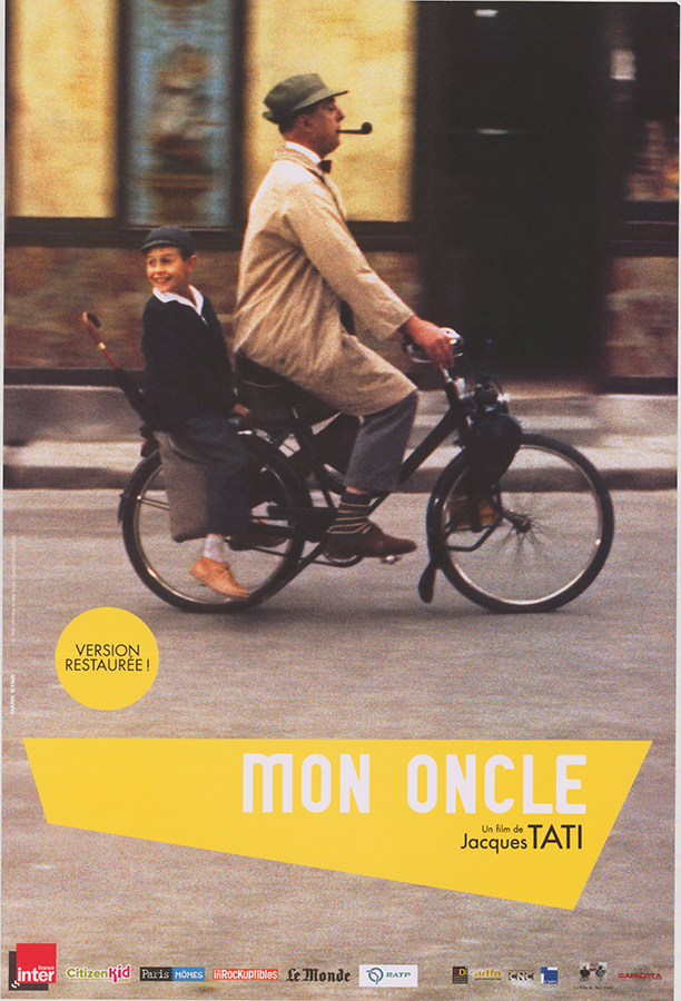 Affiche - MON ONCLE - Ressortie 40x55cm