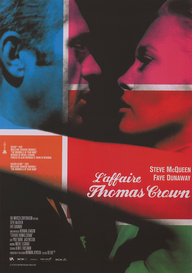 Affiche - AFFAIRE THOMAS CROWN (l') - Ressortie 40x60cm