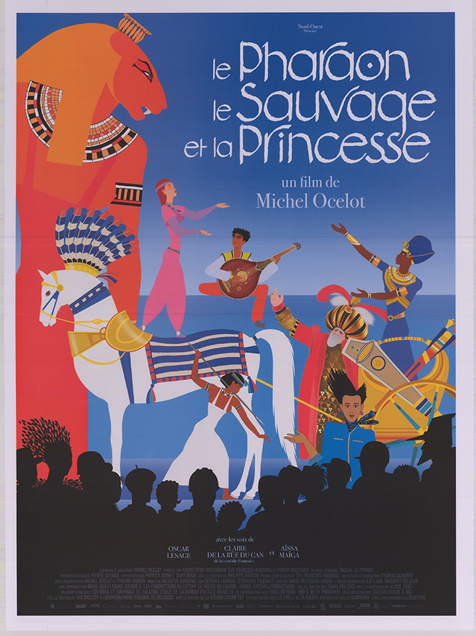 Affiche - PHARAON, LE SAUVAGE ET LA PRINCESSE (le) - 40x55cm