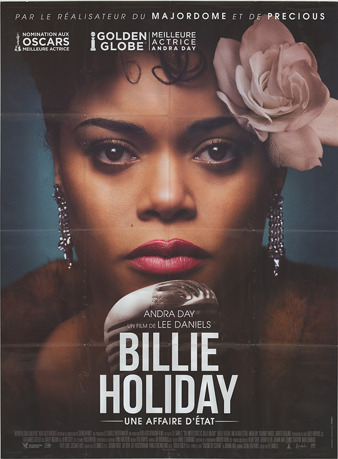 Affiche - BILLIE HOLIDAY: UNE AFFAIRE D'ÉTAT - 120x160cm