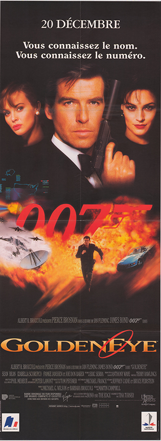 Affiche - GOLDENEYE - 60x160cm