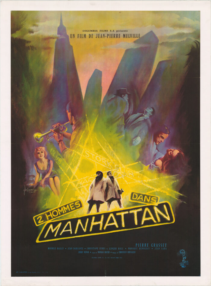 Affiche - 2 HOMMES DANS MANHATTAN - 60x80cm