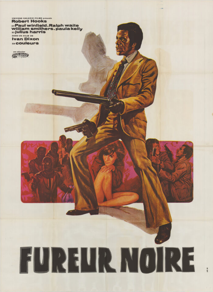 Affiche - FUREUR NOIRE - 120x160cm