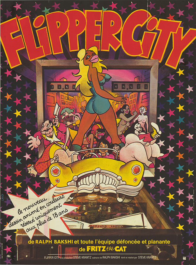 Affiche - FLIPPER CITY - 120x160cm