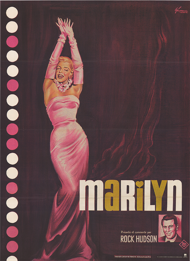 Affiche - MARILYN - Ressortie 120x160cm