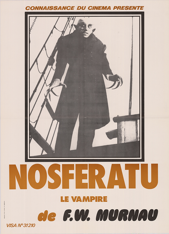 Affiche - NOSFERATU LE VAMPIRE - Ressortie 60x80cm