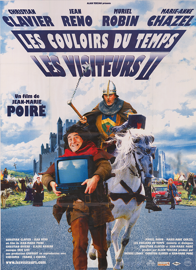 Affiche - VISITEURS 2 : LES COULOIRS DU TEMPS (les) - 120x160cm