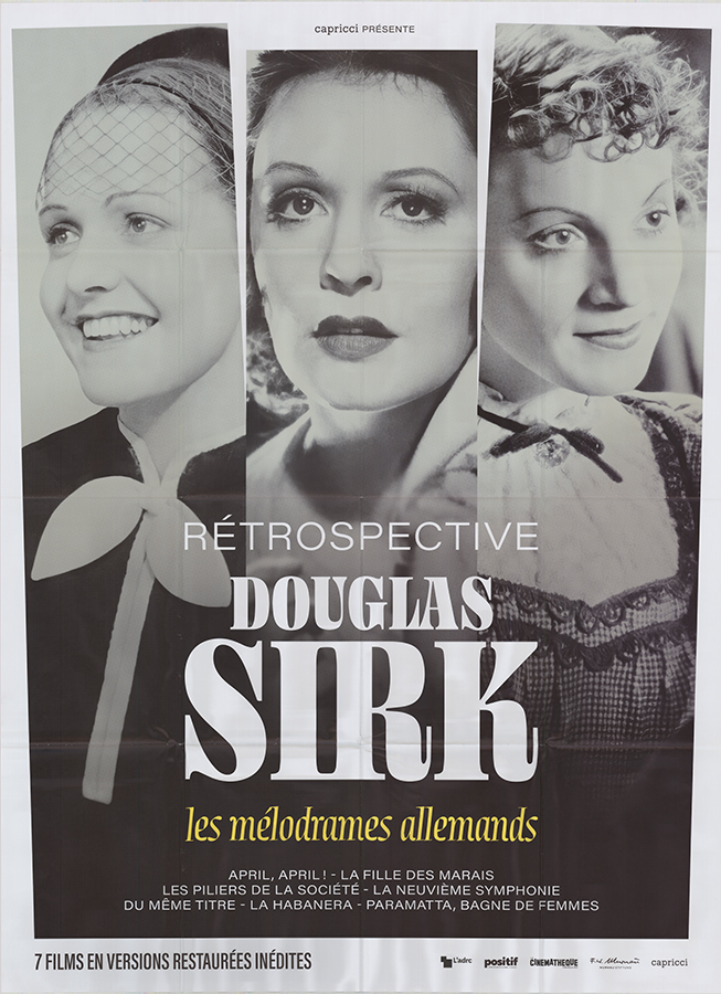 Affiche - RETROSPECTIVE DOUGLAS SIRK - 120x160cm