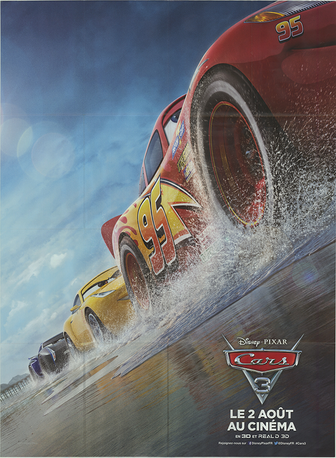 Affiche - CARS 3 - 120x160cm