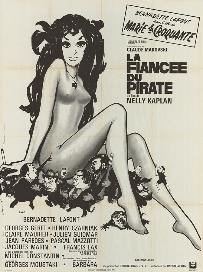 Affiche - FIANCEE DU PIRATE (la) - 120x160cm
