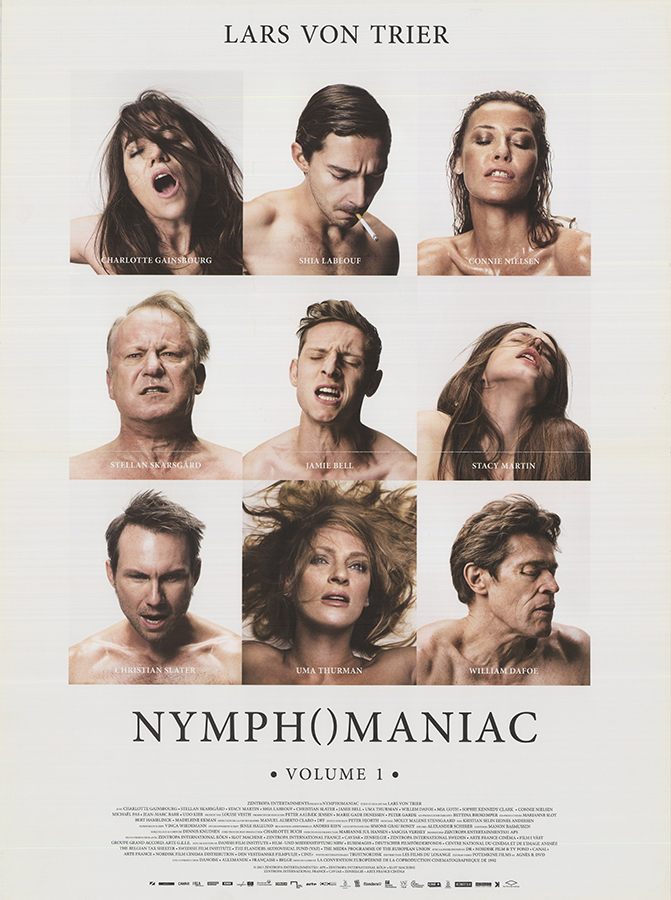 Affiche - NYMPHOMANIAC: VOLUME 1 - 40x55cm