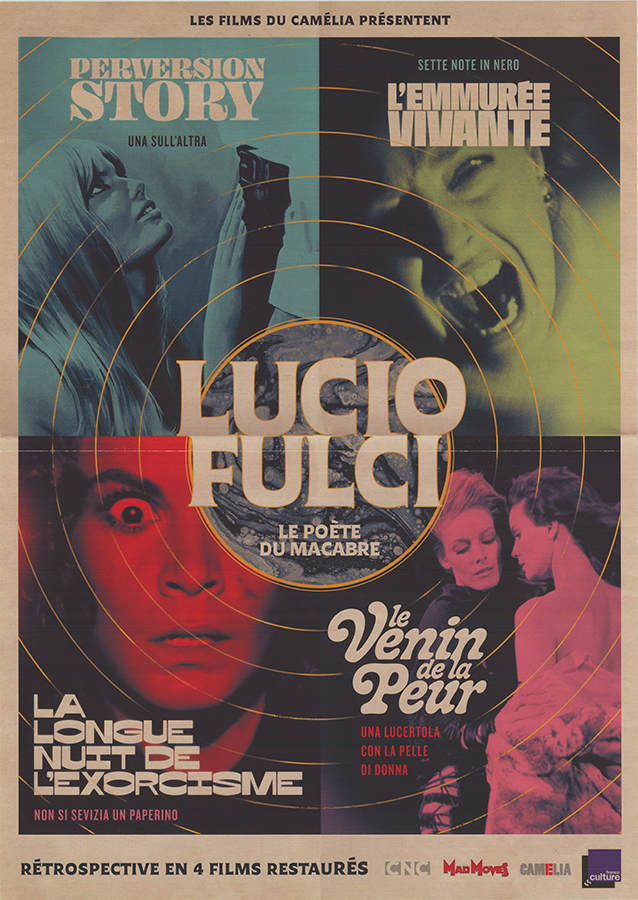 Affiche - LUCIO FULCI LE POETE DU MACABRE - 40x55cm
