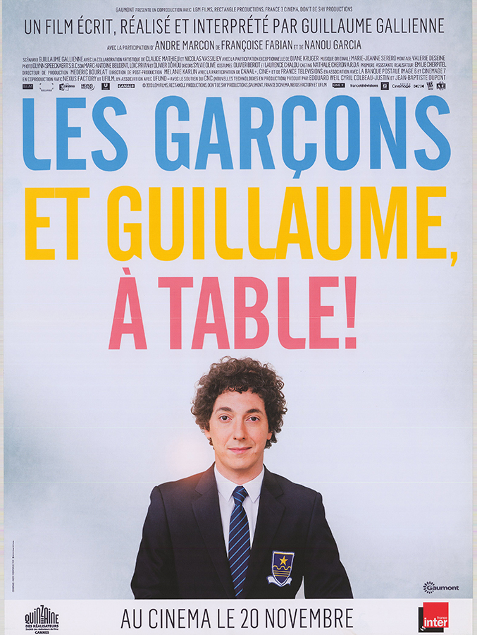 Affiche - GARCONS ET GUILLAUME A TABLE (les) - 40x55cm