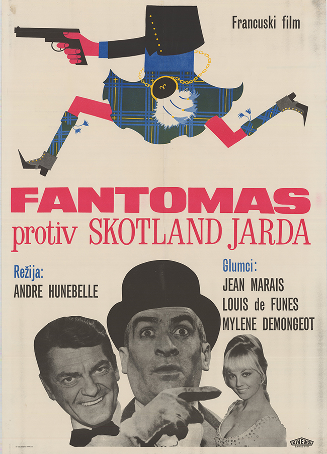 Affiche - FANTOMAS - 50x70cm