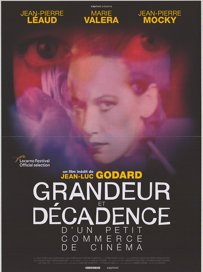 Affiche - GRANDEUR ET DECADENCE D'UN PETIT COMMERCE DE CINEM - 40x55cm
