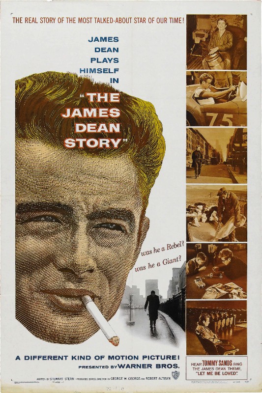 Repro 30x40cm - JAMES DEAN STORY - U.S.