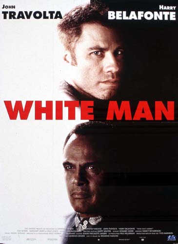 Affiche - WHITE MAN - 40x55cm