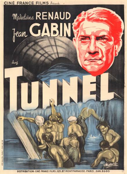Affiche - TUNNEL - Ressortie 120x160cm
