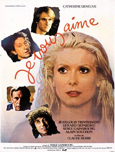 Affiche - JE VOUS AIME - 40x55cm
