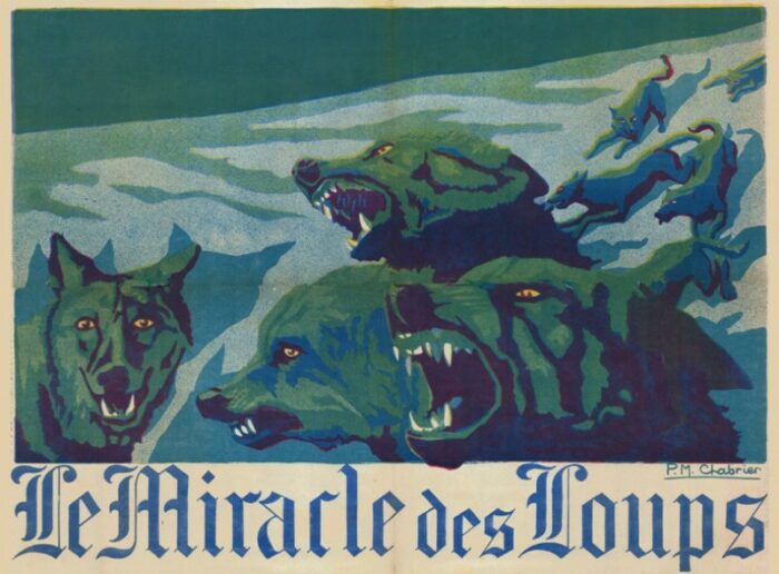Repro 30x40cm - MIRACLE DES LOUPS (le) - Française