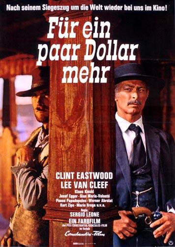 Affiche - ET POUR QUELQUES $ DE PLUS - Ressortie 60x80cm B - GER